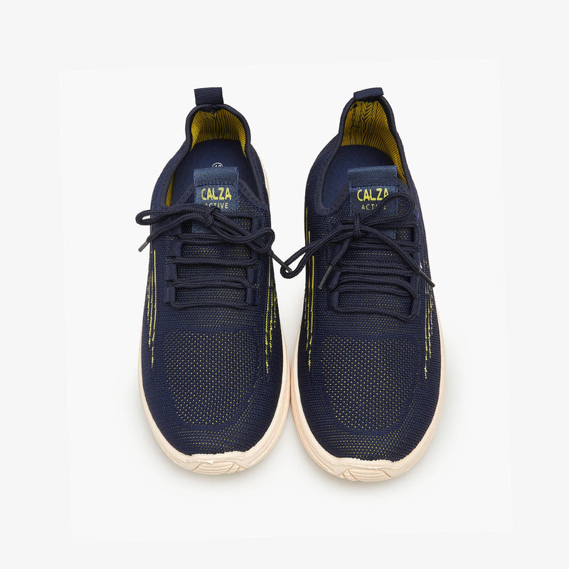 blue casual shoes for men