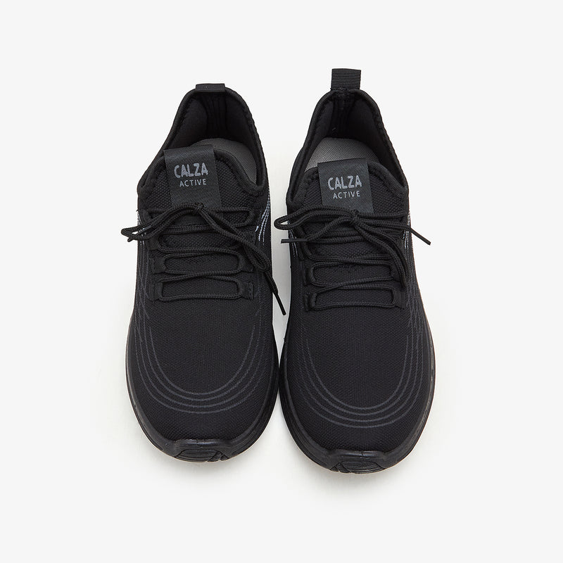 black shoes