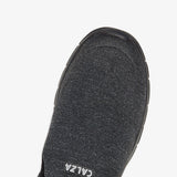 white mesh athletic shoes
