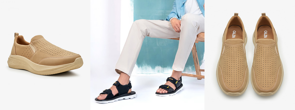 Men’s Footwear Redefined  -  Discover Stylish Slides, Leather Sandals, and Smart Shoes by Calza