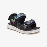 Girls' Rubber Patch Sandals