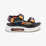 Boys' Printed Mesh Sandals