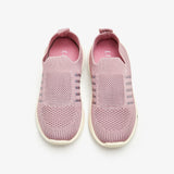 Girls Striped Slip-Ons