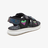 Girls' Rubber Patch Sandals