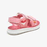 Girls' Rubber Patch Sandals