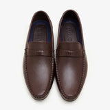 brown mens loafers shoes