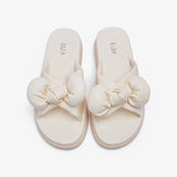 Women's Cushioned Bow Slides