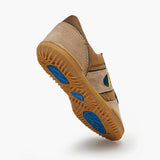 Men's Striped Leather Sneakers