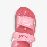 Girls' Rubber Patch Sandals