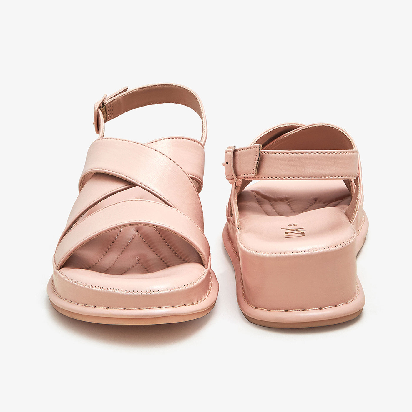 Buy Women's Stylish Sandals - Pink | Cushioned Sandals for Women