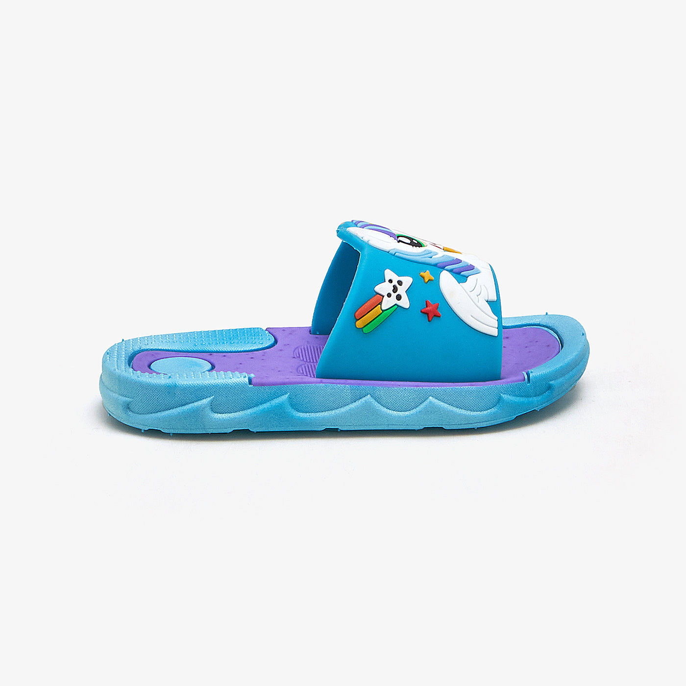 Buy Girls Turquoise Summery Chappals online- Calza.com.pk