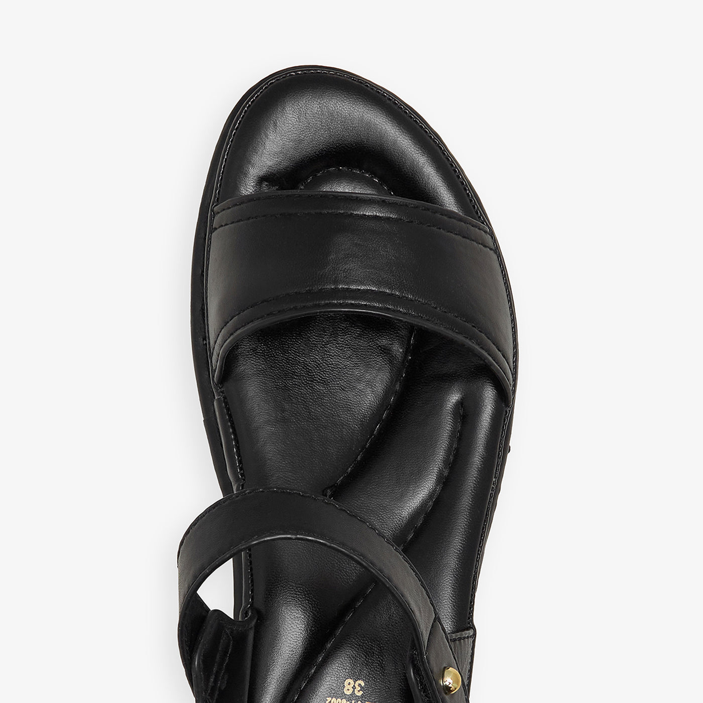 Buy Women's Comfort Sandal in Black | Cushioned Support Sandal