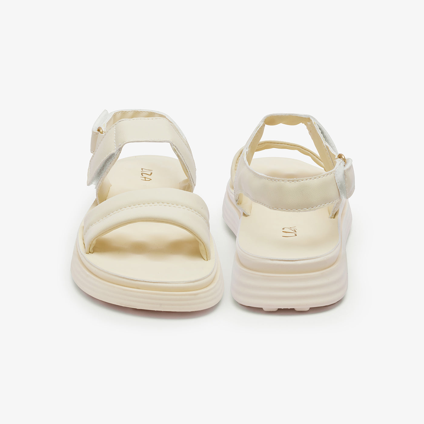 Buy Women's Flat Sandals in Beige | Soft & Lightweight