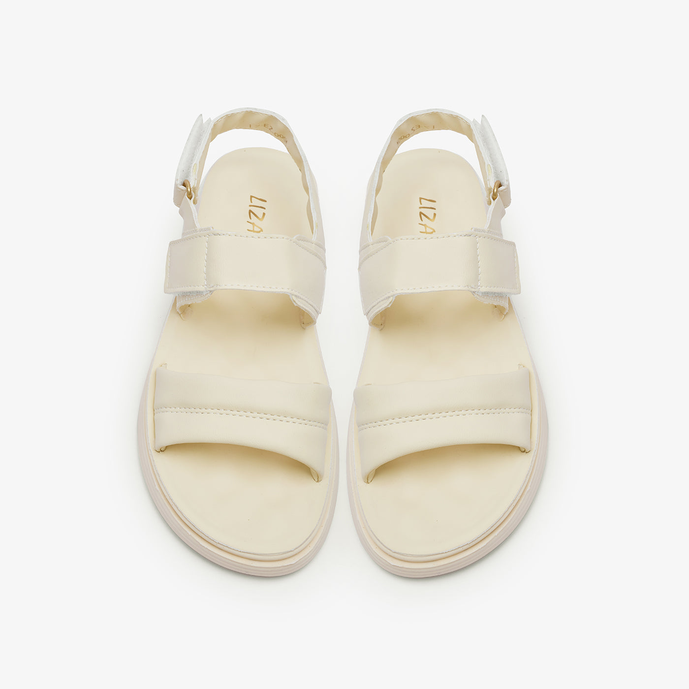 Buy Women's Flat Sandals in Beige | Soft & Lightweight
