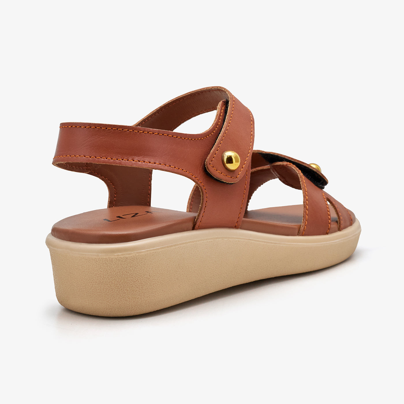 Buy Women's Wedge Sandals in Brown | Comfort Ladies Sandal​