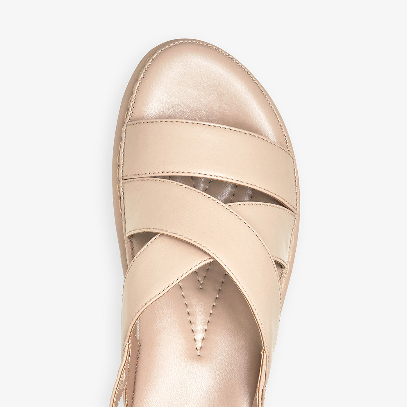 Buy Women's Stylish Sandals in Beige | Strappy Sandals