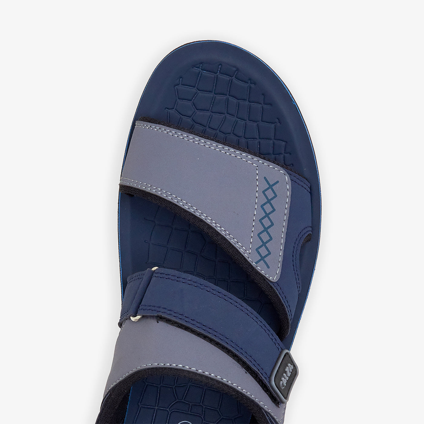 Buy Men's Double-Strap Sandals Blue | Cushioned Insole