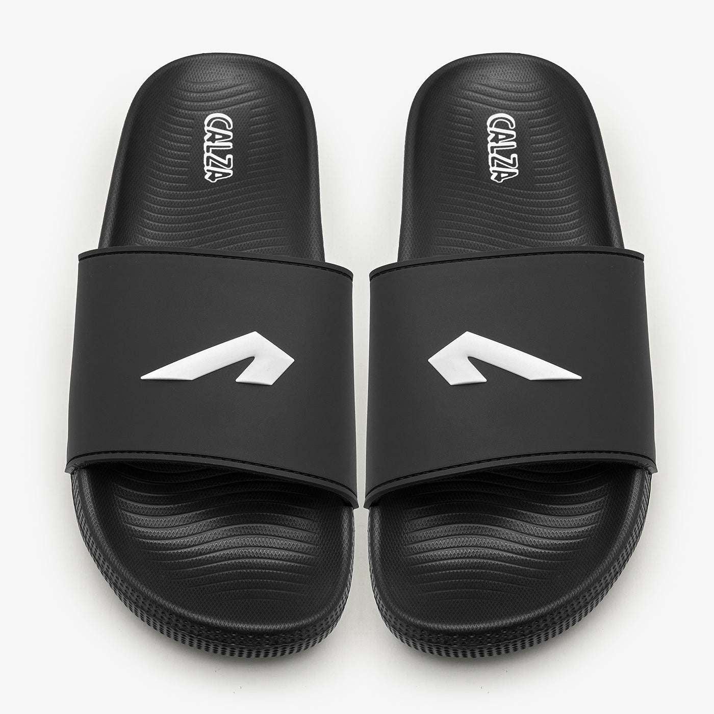 best chappal slides black by calza