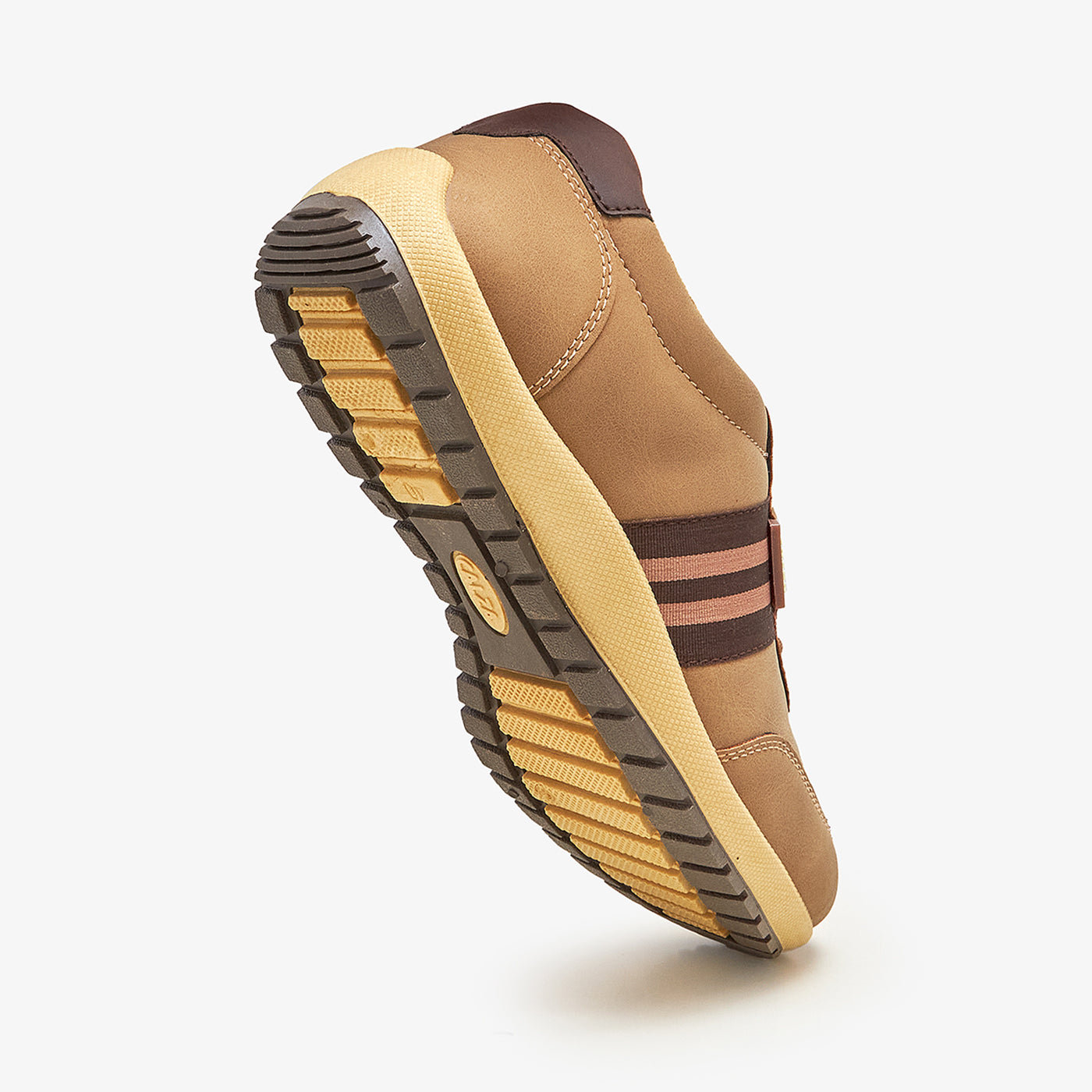 calza brown mens trainers best daily wear shoes in pakistan