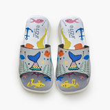 Girls Printed Chappal