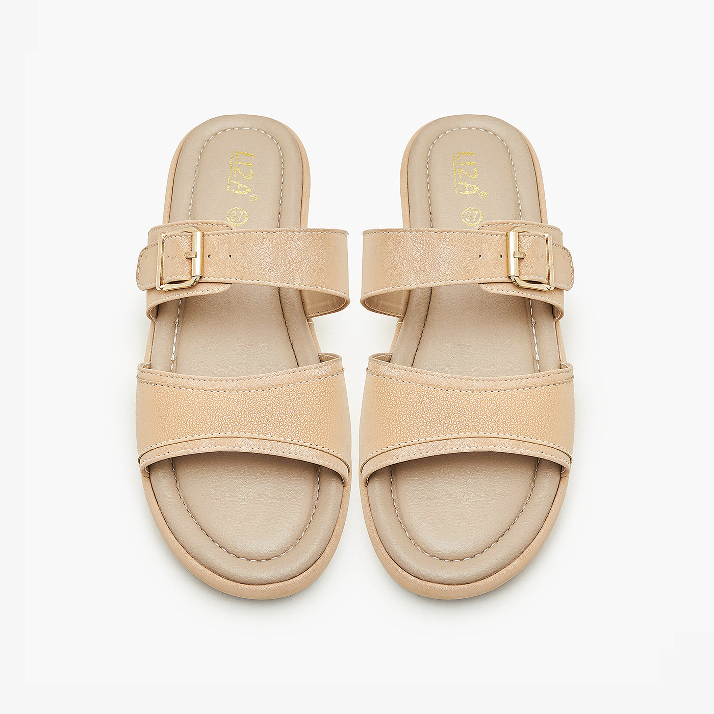 Strapped slippers outlet