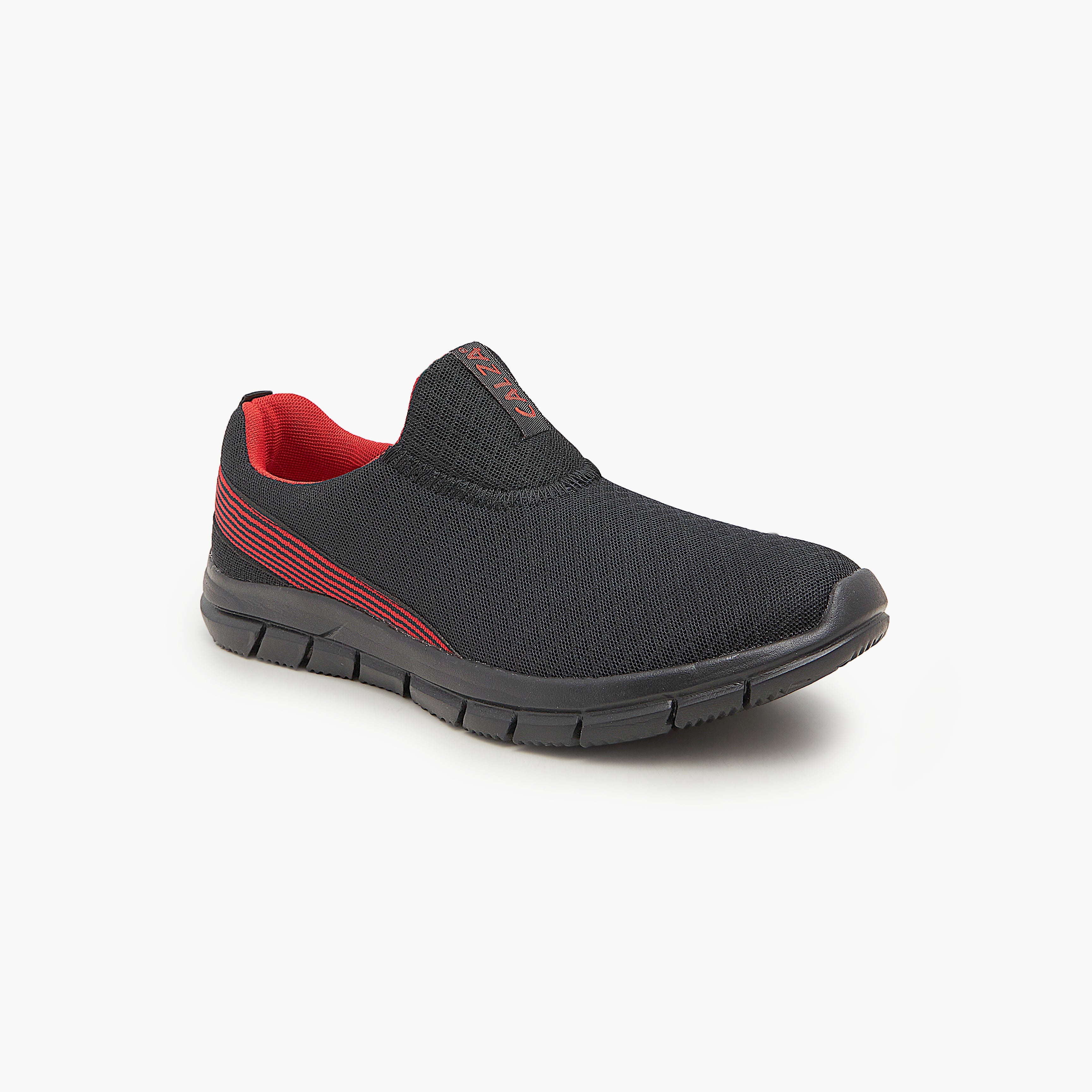 Buy Men's  Sneakers Black Slip-On Online - Comfort Shoes