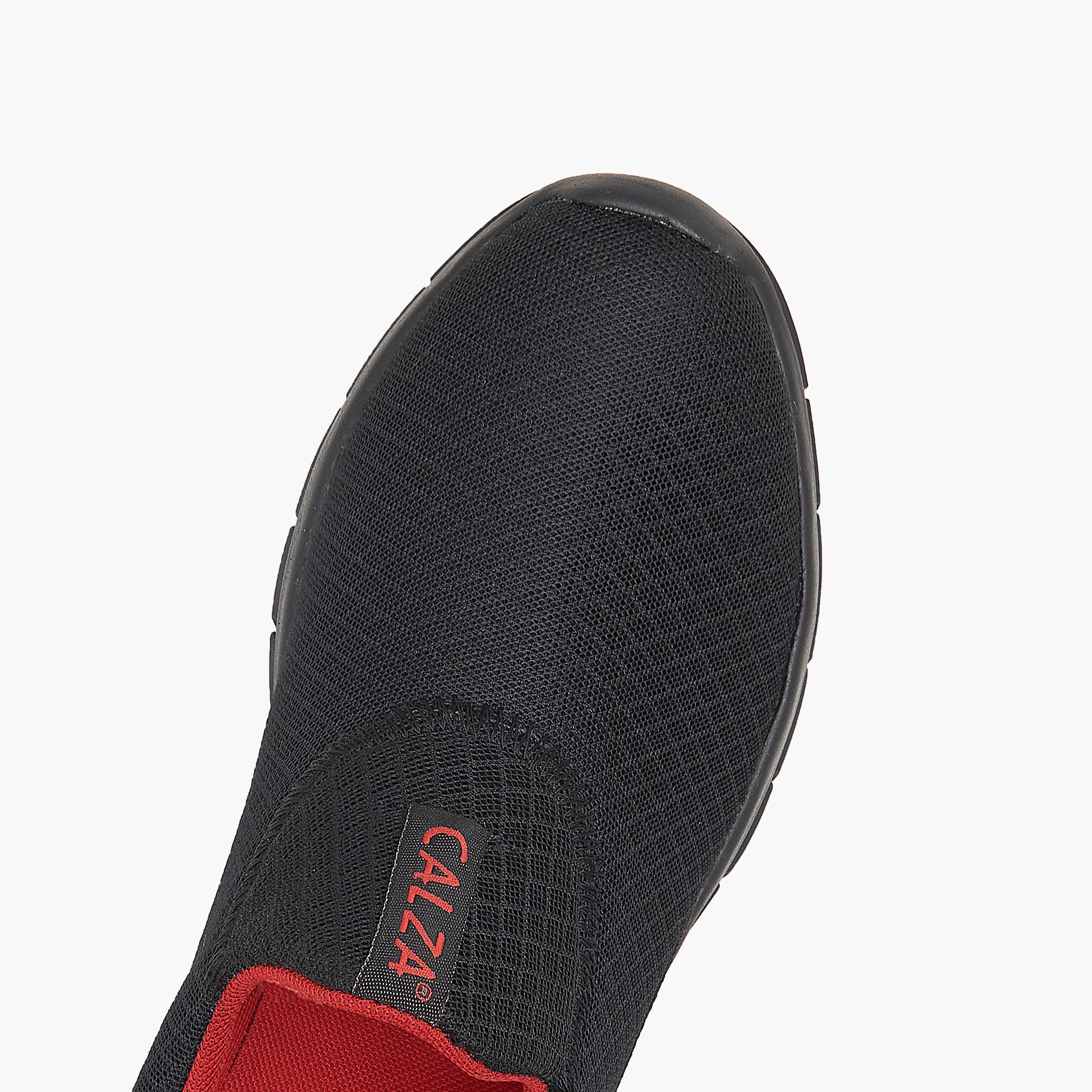 Buy Men's  Sneakers Black Slip-On Online - Comfort Shoes